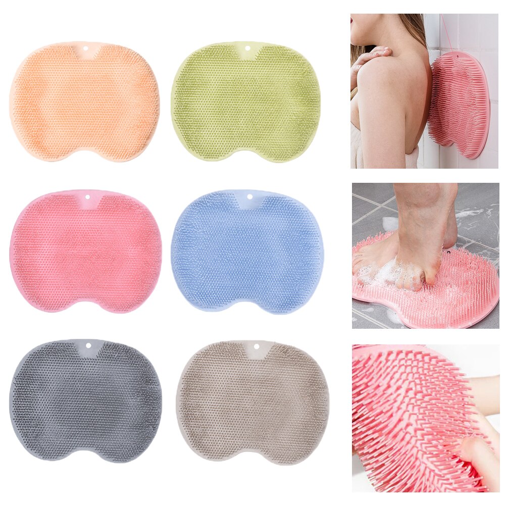 Silicone Bath Massage Cushion Brush