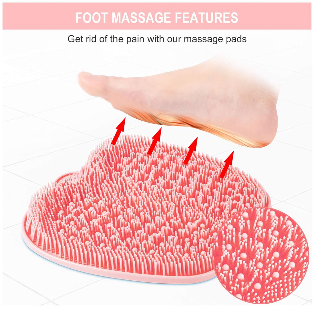 Silicone Bath Massage Cushion Brush