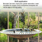 Solar-Powered Bird Bath Fountain Pump