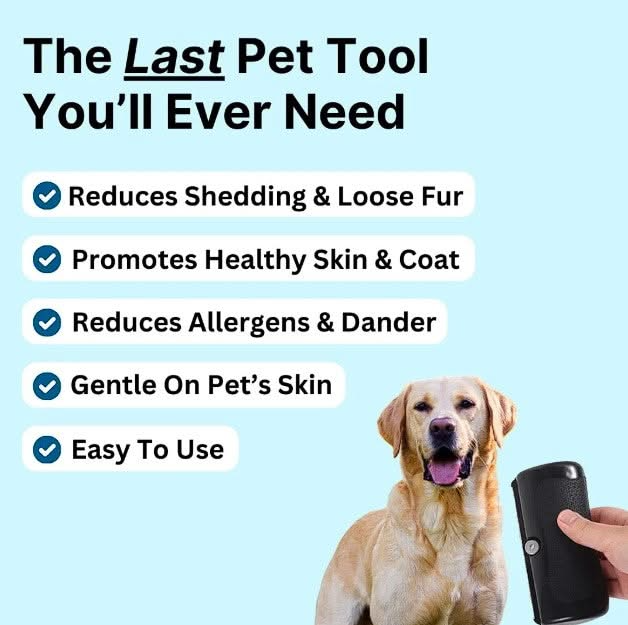 Effective Undercoat Grooming Comb Brush