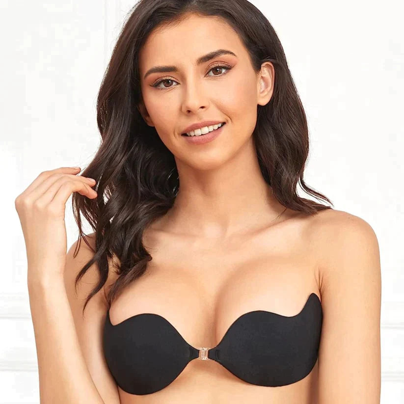 Lifted Bliss - Reusable Pushup Strapless Sticky  Bra