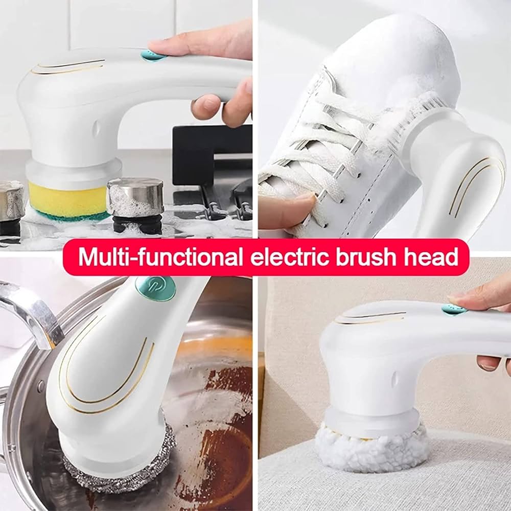 Electric Power Scrubber for Cleaning