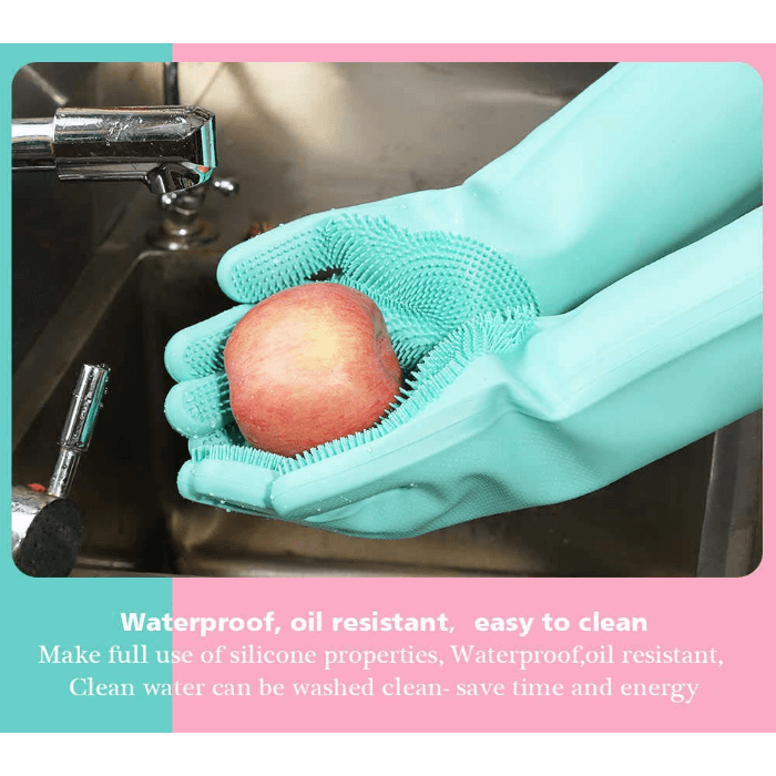 Silicone Dish Washing Gloves