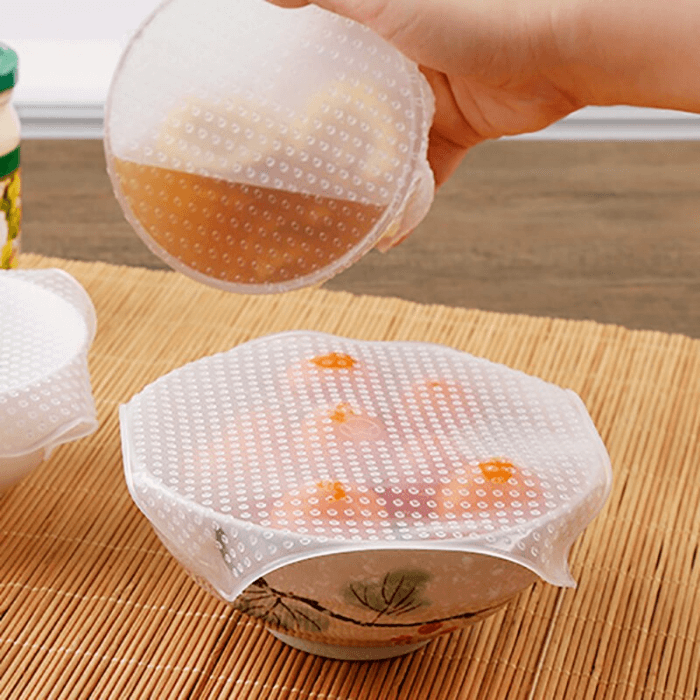 Silicone Cling Wrap - 4pcs set