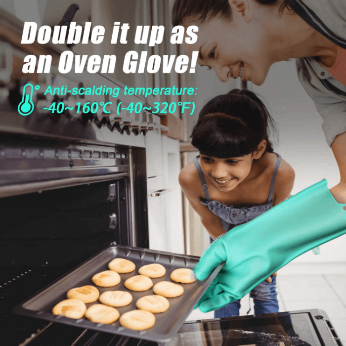 Silicone Dish Washing Gloves