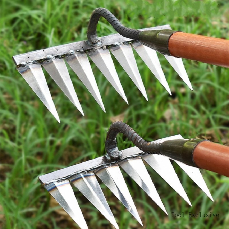 The Iron Weeder Rake Long Size