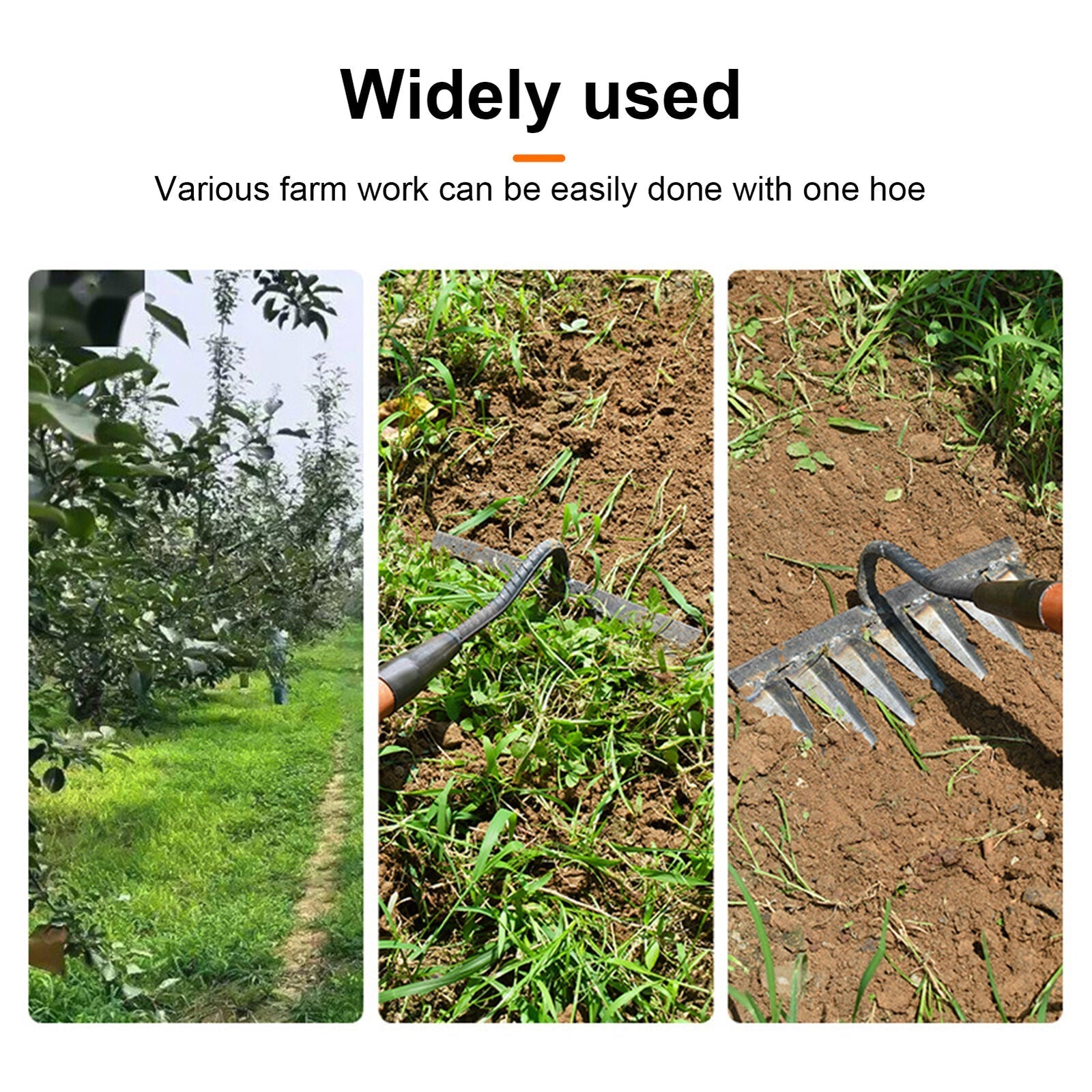 The Iron Weeder Rake Long Size