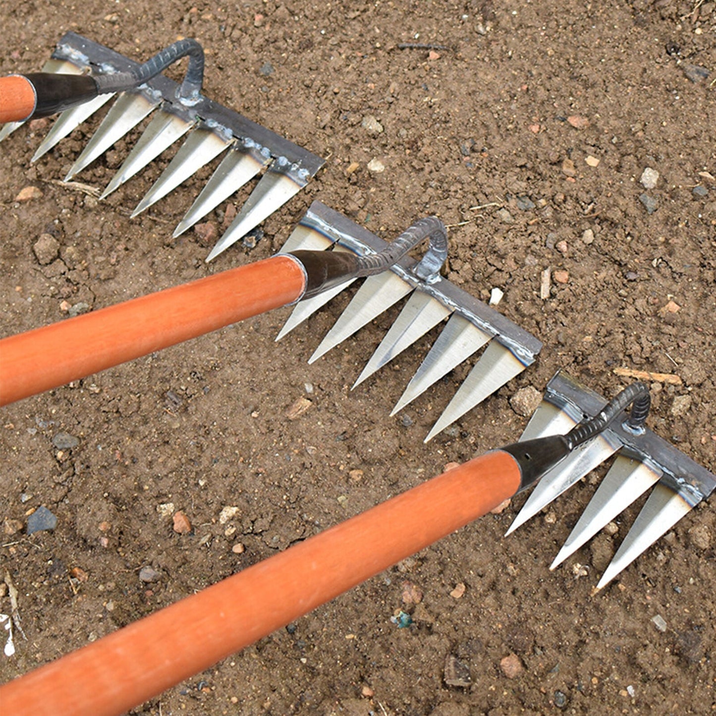 The Iron Weeder Rake Long Size