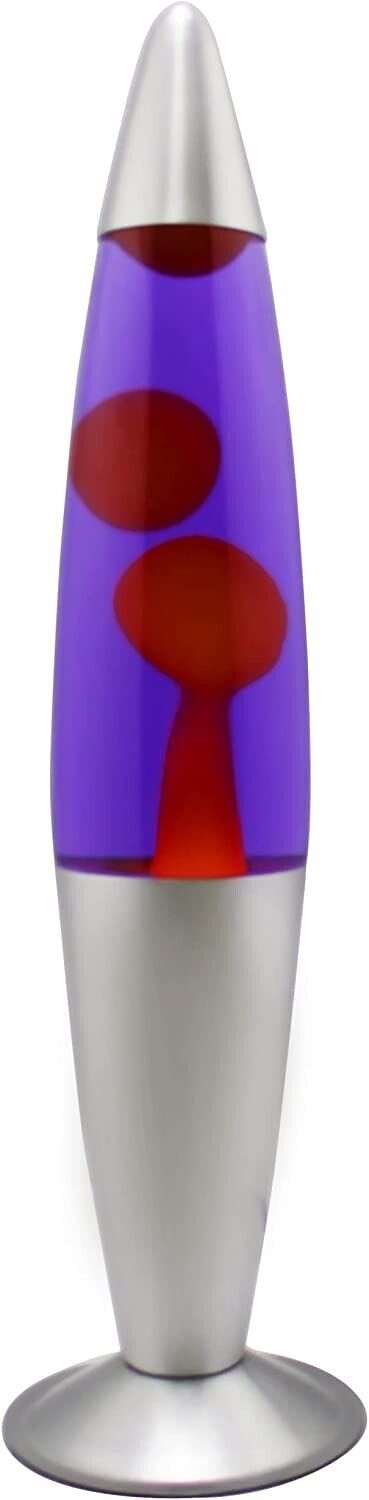 Retro Lava Lamp 16” Peaceful Motion Wax Liquid Relaxation Light Xmas Gift