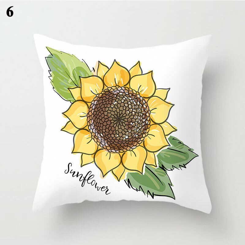 18" Cushion Cover Pillow Case Home Sofa Decor Pillowslip Waist Pillow Cover Soft