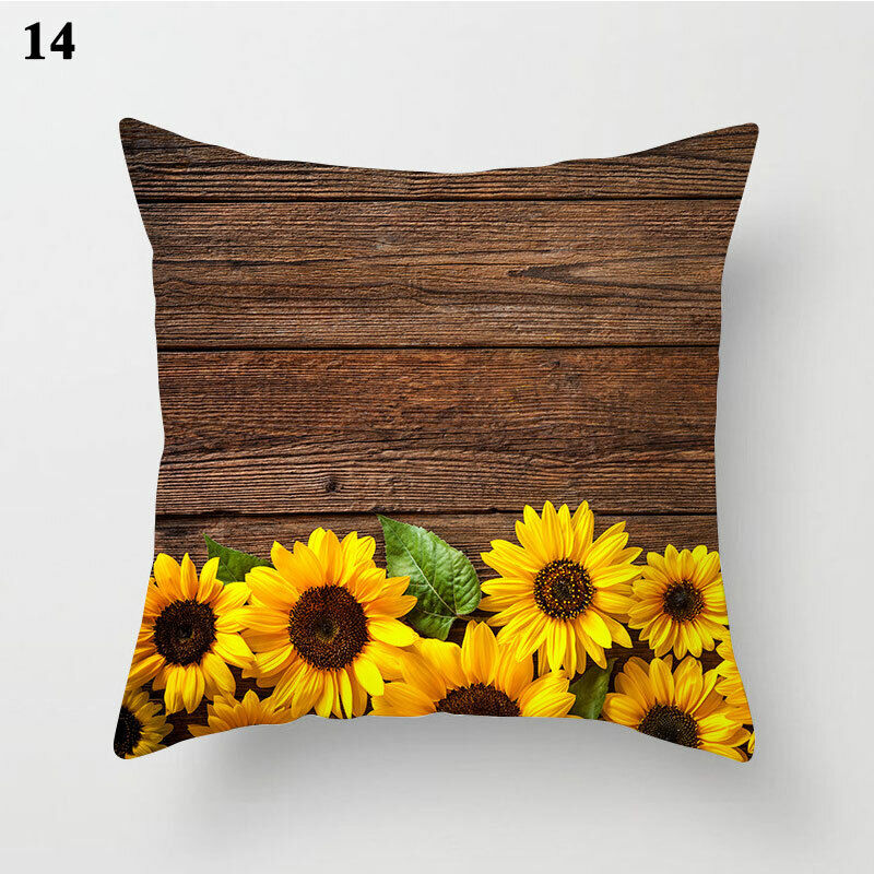 18" Cushion Cover Pillow Case Home Sofa Decor Pillowslip Waist Pillow Cover Soft