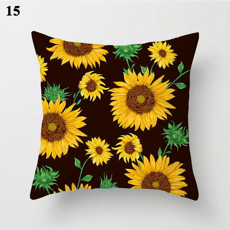 18" Cushion Cover Pillow Case Home Sofa Decor Pillowslip Waist Pillow Cover Soft