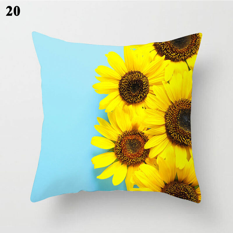 18" Cushion Cover Pillow Case Home Sofa Decor Pillowslip Waist Pillow Cover Soft