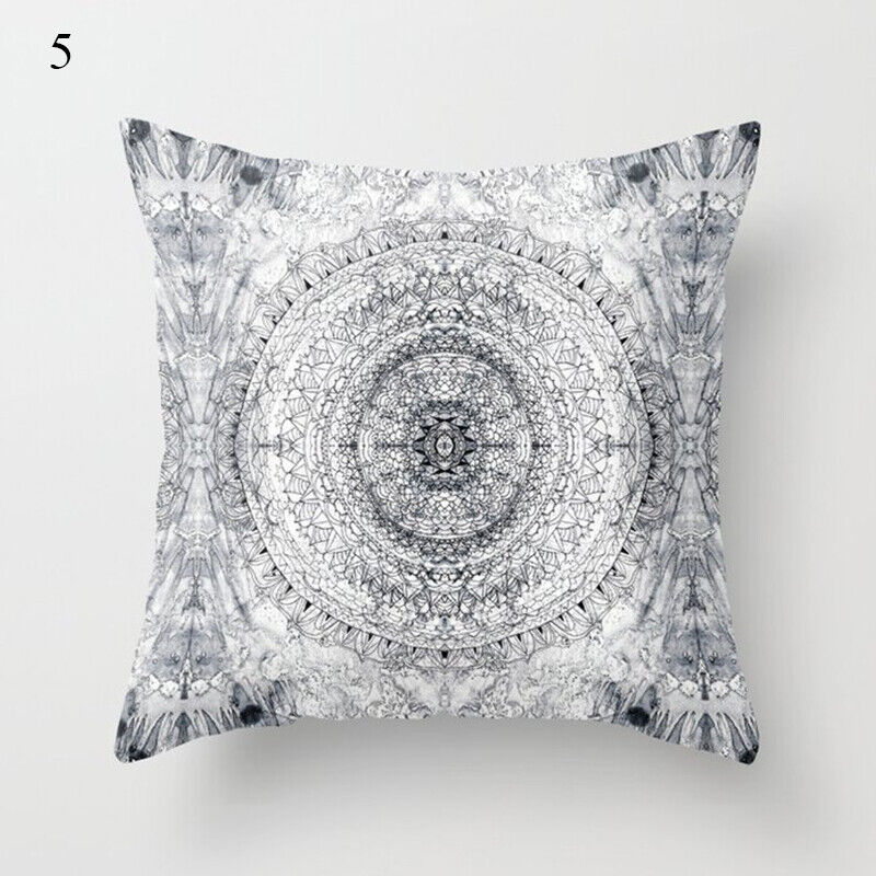 18" Cushion Cover Pillow Case Home Sofa Decor Pillowslip Waist Pillow Cover Soft