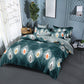 4 Pcs Complete Bedding Set With Fitted Bed Sheet Duvet Cover Single Double King