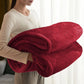 Fleece Blanket Large Sofa Throw Light Weight Faux Fur Mink Double & King Size