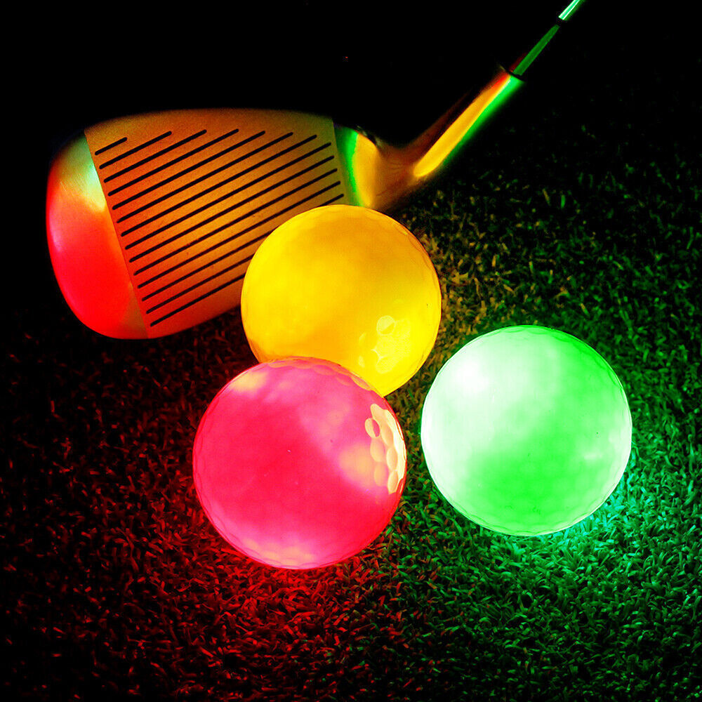 Golf Glowing Balls for Early and Late Morning Practices