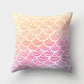 18'' MERMAID-FISH SCALE THROW PILLOW SOFA CUSHION COVER HOME DECOR