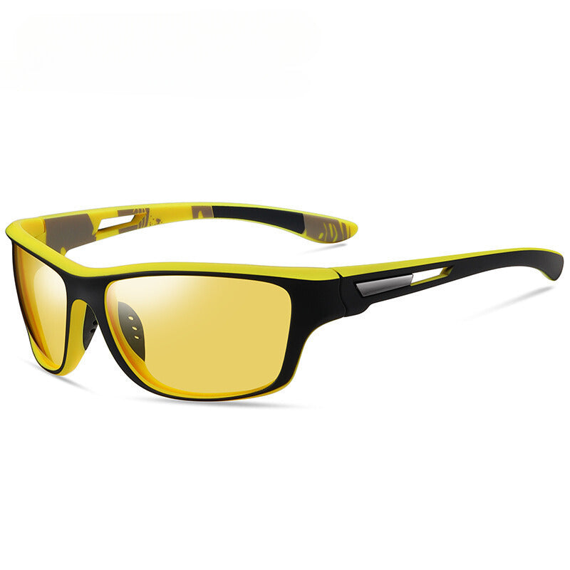 Men's Outdoor Sports Sunglasses with Anti-glare Polarized Lens - Fishing & Other Sports Activities "