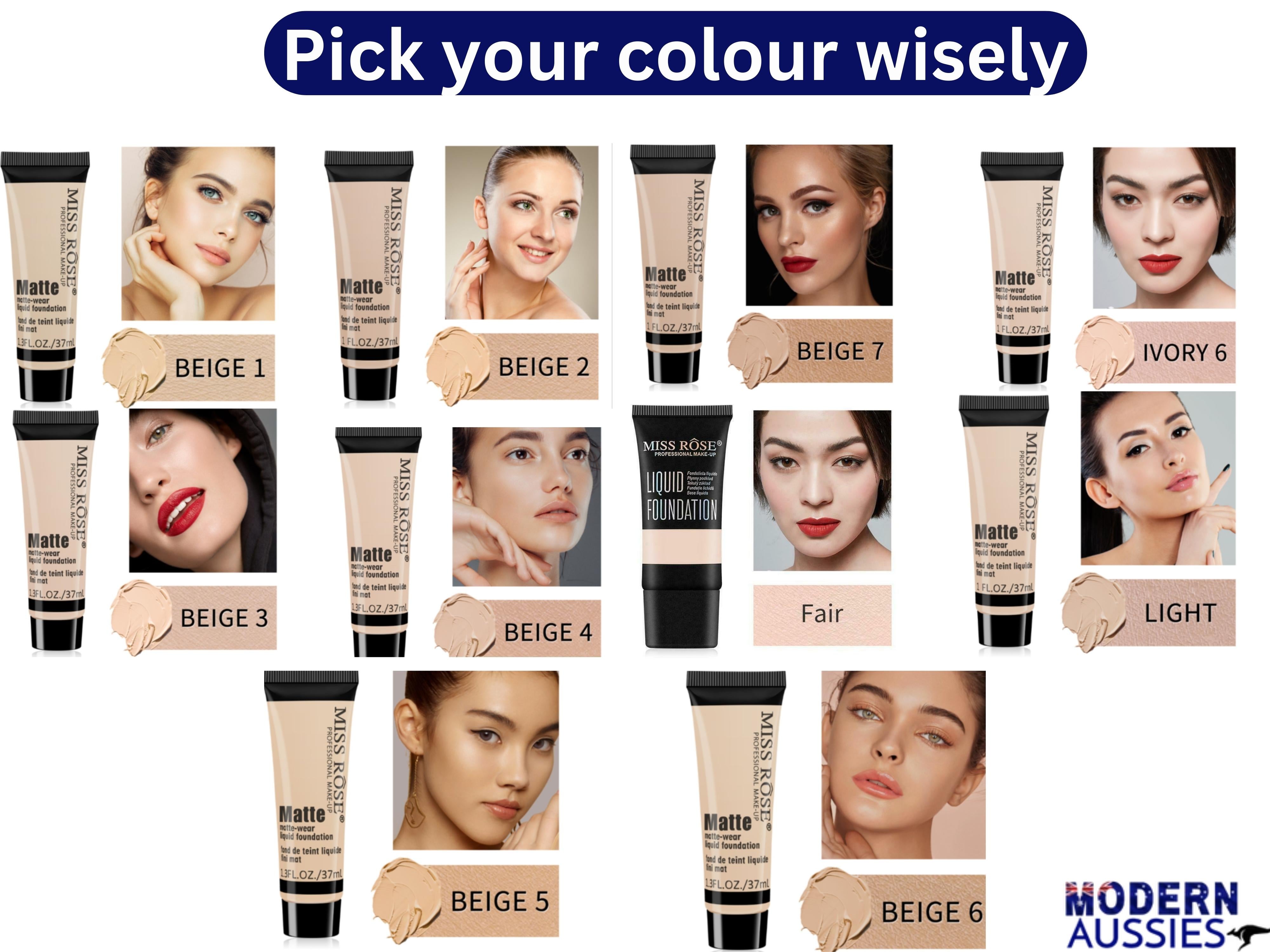 WATERPROOF & SWEATPROOF MAKEUP FOUNDATION