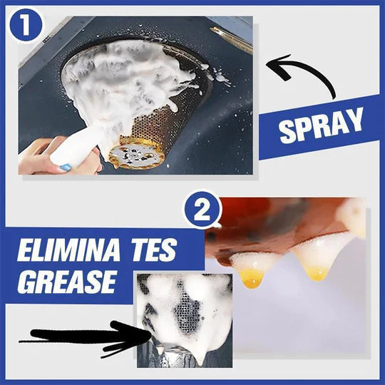 1-5xMulti-Purpose Cleaning Bubble Cleaner Spray Foam Kitchen Grease Dirt  Removal